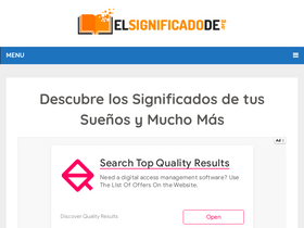 'elsignificadode.org' screenshot
