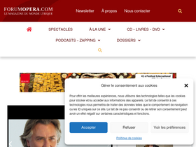 'forumopera.com' screenshot