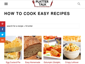 'plattertalk.com' screenshot