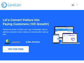 'carecart.io' screenshot