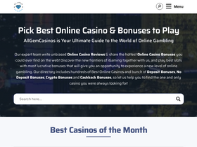 'allgemcasinos.com' screenshot