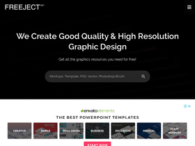 'freeject.net' screenshot
