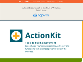'actionkit.com' screenshot