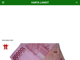 'hartalangit.com' screenshot