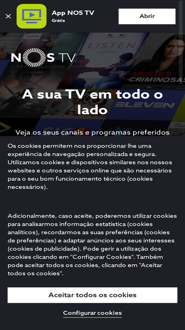 App NOS TV