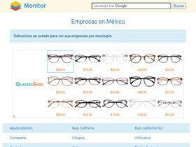 'monitor.com.mx' screenshot