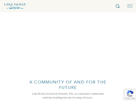 'lakenona.com' screenshot
