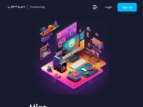 'latium.org' screenshot