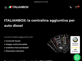 'theitalianbox.com' screenshot