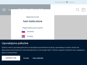 'tom-tailor.store' screenshot