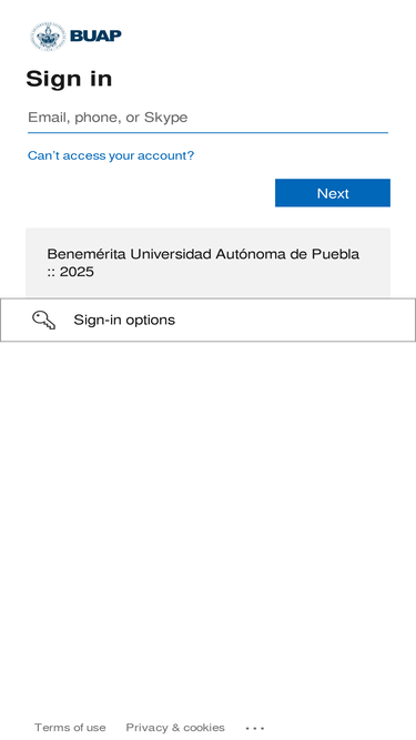 correobuap.sharepoint.com