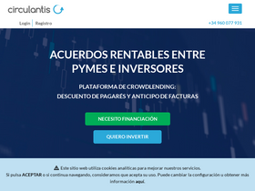 'circulantis.com' screenshot