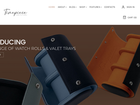 timepiecetemptations.com.au homepage screenshot