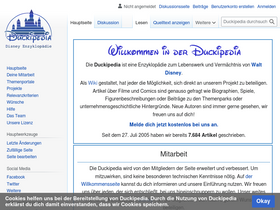 'duckipedia.de' screenshot