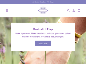 angelicjewelry.com homepage screenshot