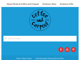 'coffeeandcarpool.com' screenshot