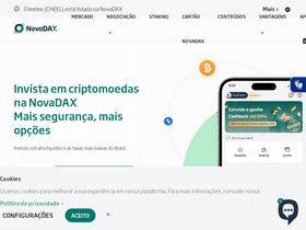 'novadax.com.br' screenshot