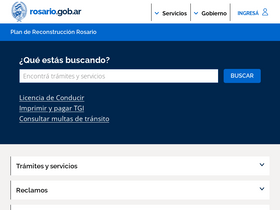 'rosario.gob.ar' screenshot