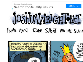 'joshuawright.net' screenshot
