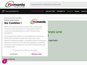 'pixmania.com' screenshot