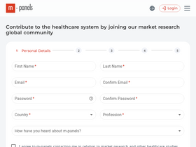'm-panels.com' screenshot