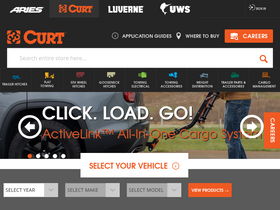 'curtmfg.com' screenshot