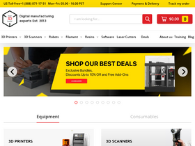 'top3dshop.com' screenshot