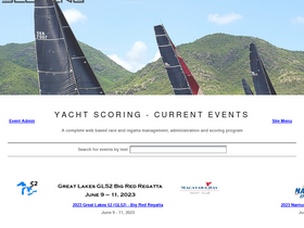'yachtscoring.com' screenshot