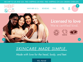 hbfandco.com homepage screenshot