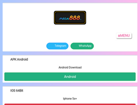 'mega888malaysia.app' screenshot