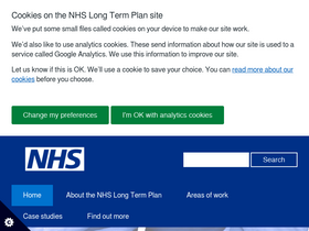 'longtermplan.nhs.uk' screenshot