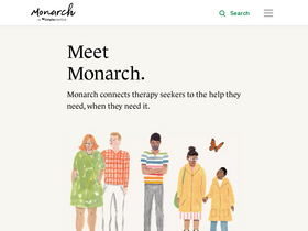 'meetmonarch.com' screenshot