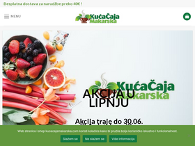 'kucacajamakarska.com' screenshot