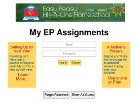 'myepassignments.com' screenshot