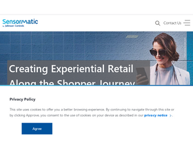'sensormatic.com' screenshot