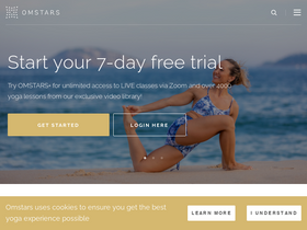 'omstars.com' screenshot