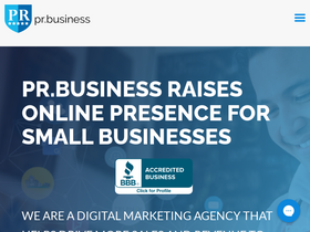'pr.business' screenshot