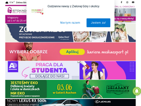 'zielonanews.pl' screenshot