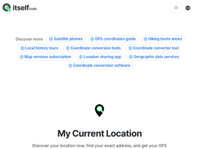 'my-current-location.com' screenshot