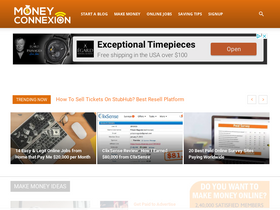 'moneyconnexion.com' screenshot