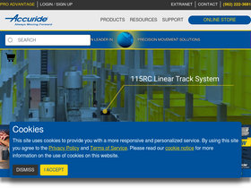 'accuride.com' screenshot