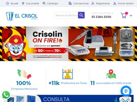 'elcrisol.com.mx' screenshot