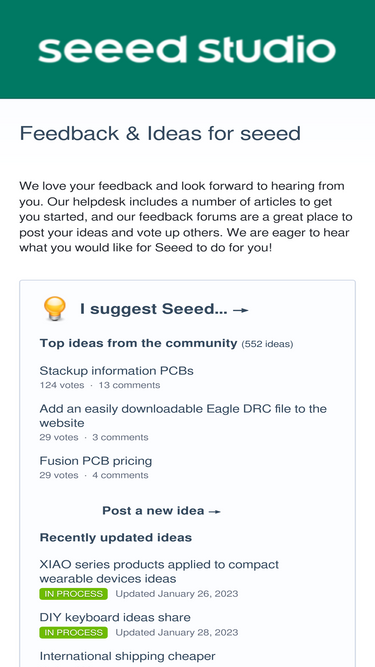 support.seeedstudio.com