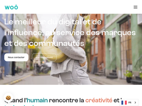 'woo.paris' screenshot