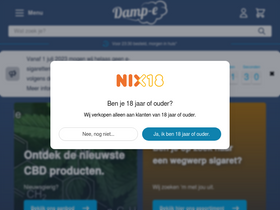 'damp-e.nl' screenshot