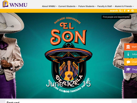'wnmu.edu' screenshot