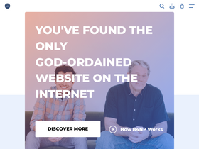 'thebiblefornormalpeople.com' screenshot