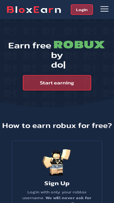 how to earn free robux !! using Blox.land !! 