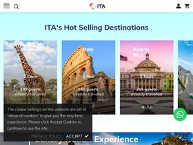 itaglobal.com homepage screenshot