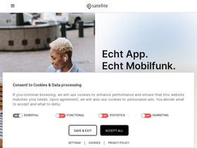 'satellite.me' screenshot